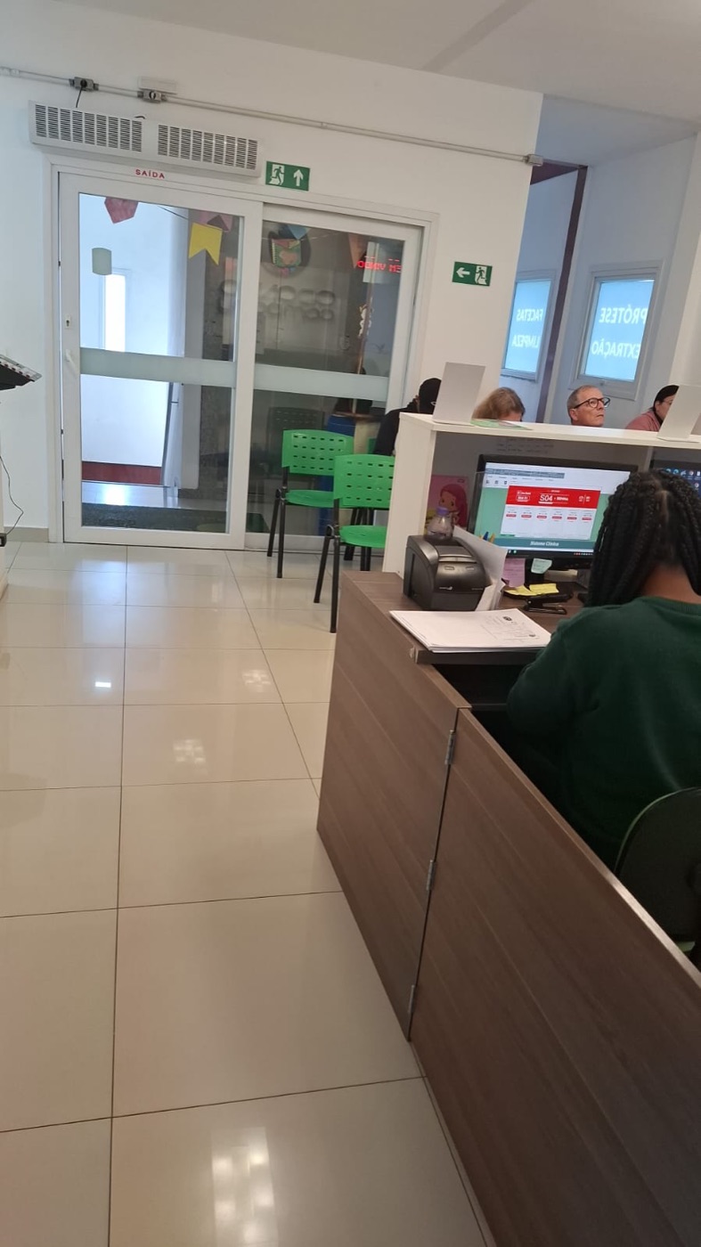 Recepção da OdontoCompany Morro Doce